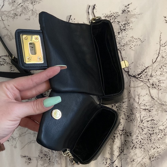 Karl Lagerfeld Unique 2 Section Shoulder Bag - Picture 4 of 5